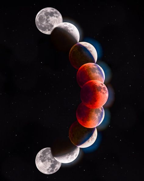 Total Lunar Eclipse, Telescope Accessories, Earth Images, Planetary Science, Lunar Eclipse, Beautiful Moon, The Dawn, Space Exploration, Stars And Moon