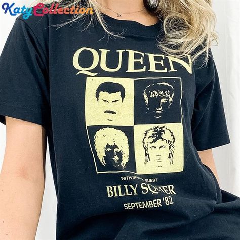 Queen Tshirt Outfit, Music Campaign, Queen Shirt, Tshirt Outfit, Queen Tshirt, Queen Shirts, Young T, Concert Tees, Concert Tshirts