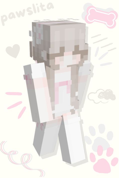 cute minecraft kawaii girl inspired skin made originally by pawslita, download it on the skindex or namemc ( ∩´͈ ᐜ `͈∩) ₊˚⊹♡ tags: #minecraft#minecraftskin#minecraftgirlskin#kawaii#kawaiiminecraftskin#cutegirlskin#cutegirlminecraft#mc#minecraftjava#minecraftbedrock#minecraftkawaiiskins#pawslita#new#minecraftnewskin#minecraftgirls#minecraftkawaii#minecraftgirlyskin#minecraftspring#minecraftskincreator#minecraftskinideas#minecraftideas#newminecraftskin Kawaiicore Minecraft Skins, Cutecore Minecraft Skin, Coquette Minecraft Skin, Hello Kitty Minecraft Skin, Cute Minecraft Skins Layout, Minecraft Skins Female Layout, Minecraft Skins Female Template, Kawaii Minecraft Skins, Cute Minecraft Skins