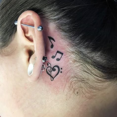 Tattoo Ideas Female Small Behind Ear, Neck Tattoos Women Behind Ear, Small Ear Tattoos For Women Simple, Behind The Ear Tattoos For Women Unique, Behind The Ear Tattoo Ideas Small Unique, Behind The Ear Tattoo Ideas Small Meaningful, Behind Ear Tats Unique, Word Tattoo Behind Ear, Behind The Ear Snake Tattoo