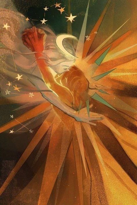 The Sun Artwork, Star Woman Art, Sun And Moon Illustration Art, Sun Art Aesthetic, Sun Personified, Song Inspired Art, Dreaming Aesthetic, Sun And Moon Aesthetic, Sun Mural