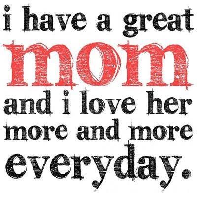 My Mom is the most perfect person you'll ever meet. Always happy, smiling, working hard, getting things done and never giving up. She always sticks up for what is right and is wiling to help. <3 Love you, Mama! Birthday Wishes For Mother, Love You Mom Quotes, I Love My Mom, True Sayings, Great Mom, Love My Mom, Heart Touching Story, Happy Mother Day Quotes, Funny Mom Quotes