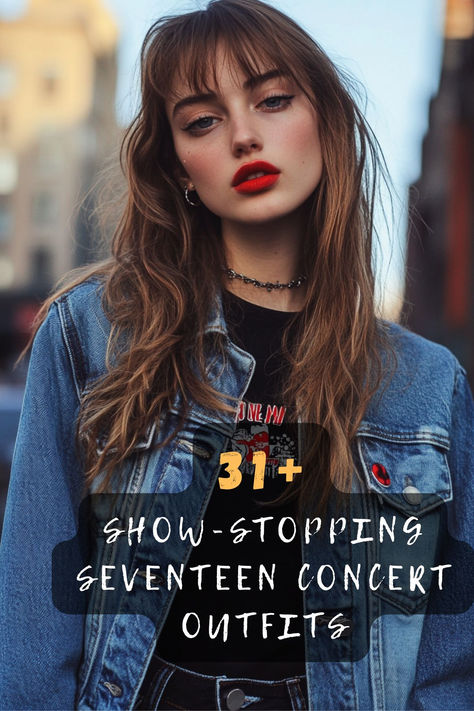 Planning to attend a Seventeen concert soon? 🎤 You won't want to miss these 31 stunning outfit ideas that will have you standing out in the crowd! From casual chic to bold and glamorous, I've gathered styles that fit every vibe. 🌟 Click to discover unique combinations and get inspired for your next concert look. #SeventeenConcert #KpopFashion #ConcertOutfits #SeventeenStyle #FashionInspo #KpopOutfitIdeas #ConcertReady Seventeen Concert Outfit Ideas, Seventeen Concert Outfit, Svt Concert Outfit, Stray Kids Concert Outfit, Catchy Songs, Concert Outfit Winter, Seventeen Concert, Svt Concert, Concert Look