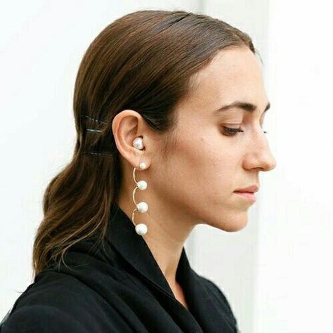 Delfina Delettrez earring Delfina Delettrez, New Collection, Diamond Earrings, Pearl Earrings, Presentation, Paris