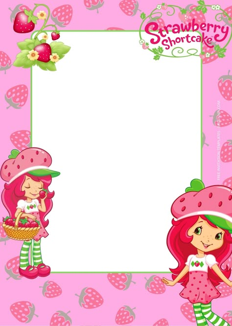 Download FREE Strawberry Shortcake Party Birthday Invitation Templates #free #freeinvitation2019 #birthday #disney #invitations #invitationtemplates Strawberry Shortcake Template, Strawberry Shortcake Invitation Template, Strawberry Shortcake Birthday Invitation, Strawberry Invitations, Party Invitations Templates, Strawberry Shortcake Decorations, Strawberry Shortcake Party Ideas, Strawberry Shortcake Birthday Party, Strawberry Shortcake Invitations