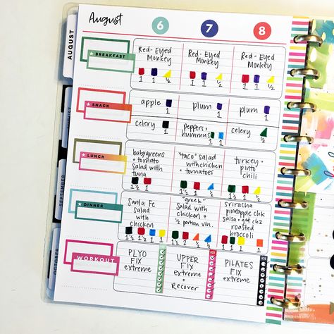 Happy Planner Teacher Layout, Happy Planner Teacher Layout Ideas, Fitness Happy Planner, Happy Planner Teacher, Agenda Planner, Planner Tips, Happy Planner Stickers, Filofax Planners, Planner Spread