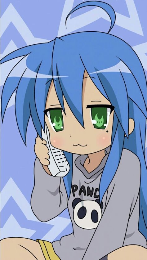 Konata Lucky Star Wallpaper, Lucky Star Anime, Anime Phone Wallpaper, Konata Izumi, My Pronouns, Anime Phone, Adorable Wallpapers, Non Binary, Star Wallpaper