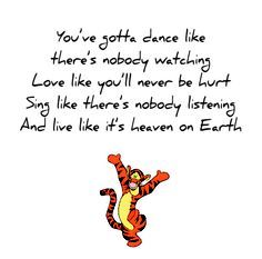 Cute Tigger Quotes by @quotesgram Tigger Quotes, Eeyore Quotes, Tigger Disney, Tigger Winnie The Pooh, Bear Quote, Church Camp, Winnie The Pooh Quotes, Winnie The Pooh Friends, Pooh Quotes