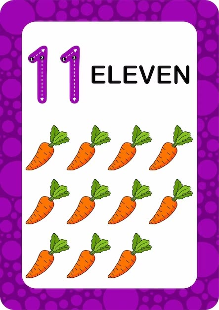 Premium Vector | Numbers flashcards number eleven educational math card for children learn counting numbers Number 11 Flashcards, Flashcards For Numbers, Free Number Flashcards Printable Free 1-20, Number Flashcards Printable Free 1-20, Eleven Number, Preschool Number Cards, Shapes Preschool Printables, Numbers Preschool Printables, Math Number Cards