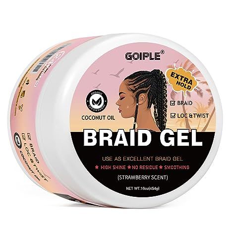 Hair Type: Frizzy Scent: Natural Liquid Volume: 16 Fluid Ounces Item Form: Gel Brand: Goiple Loc Gel, Braid Gel, Strawberry Benefits, Twist Locs, Types Of Braids, Edge Control, Hair Mousse, Styling Comb, Human Braiding Hair