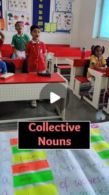 Raj Vedanta School on Instagram: "A Class activity was conducted in Grade 3 where students learnt and discussed the collective nouns.
Activity based learning techniques foster deeper understanding of concepts.

#classroomactivities #bhopalbestschool #grade3 #collectivenouns #englishactivities #englishlanguagelearners #languagegames #rajvedanta" Collective Nouns Activities, Nouns Activity, Nouns Activities, Activity Based Learning, Class Activity, Collective Nouns, Learning Techniques, English Activities, English Language Learners