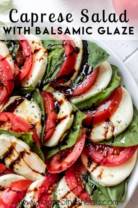 Mozzarella Burrata, Basil Mozzarella, Caprese Salad Recipe, Friends Recipes, Mozzarella Salad, Burrata Cheese, Tomato Mozzarella, Best Salad Recipes, Italian Salad