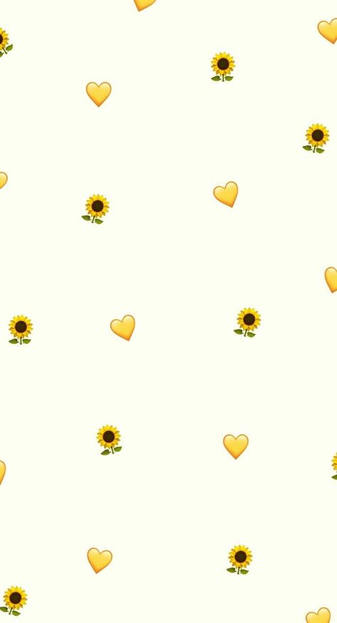 Pinterest: @ prettiiegorgeous ♥ Emoji Wallpaper Iphone, Wallpaper Photo, Background Drawing, Sunflower Wallpaper, Lily Aldridge, Cute Emoji Wallpaper, Yellow Wallpaper, Emoji Wallpaper, Wallpapers Iphone