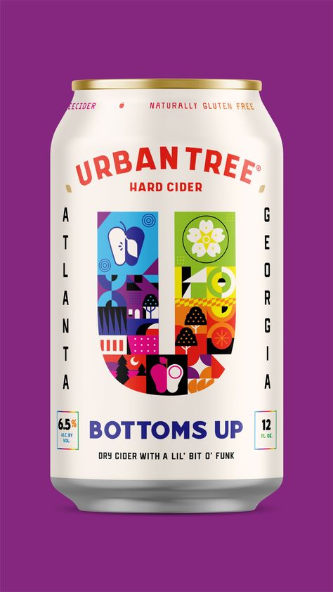 UrbanTree instigated a craft revival in the heart of Atlanta—a champion of craftsmanship and joy in a sea of hype and hyperbole. We crafted their story and branding as an enchanting blend of old-world methods and the spirit of urban renewal. The result is an authentic style and experience that’s as daring as it is traditional. Craft Cider, hard cider, cider logo, cider can, cider label design, craft cidery, craft cider logo, craft cider package design, cidery branding, cider can, illustrations Cider Label, Cider Packaging, Homemade Cider, Salt City, Craft Cider, Urban Tree, Drinks Packaging, Drink Design, Drink Packaging