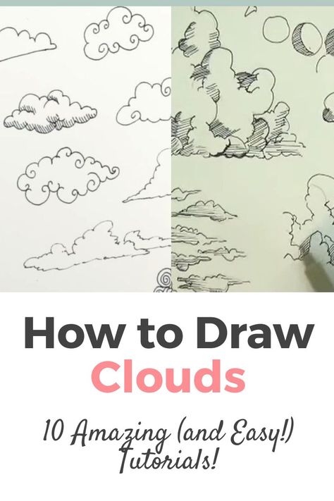 The Best 10 Tutorials on How to Draw Clouds Step by Step Easy. Learn How to Draw a Cloud with the Best Online Video Tutorials for Kids and for Adults with acrylic, watercolor, pencils, digital charcoal and many more techniques! How to Draw Clouds Doodles and more! They're very easy both for beginners, intermediate and advanced artists! Drawing ideas easy with pencils and more techniques! How To Draw Clouds With Colored Pencils, Heaven Clouds Drawing, How To Draw Clouds Easy, How To Draw Rain Clouds, How To Draw A Cloud Step By Step, Easy Celestial Drawing, Easy Charcoal Drawing For Beginners Landscape, Drawing Clouds Tutorial, Cloud Doodles Simple