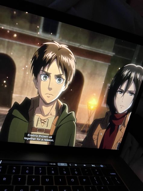 Watching Aot Laptop Aesthetic, Anime Watching, Watching Anime, La Life, Anime Dragon Ball Goku, Anime Cover Photo, Dragon Ball Goku, Cool Instagram Pictures, Live Photo