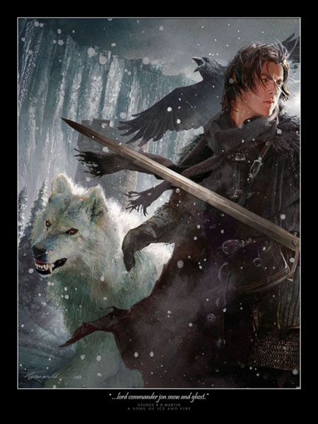 A song of ice and fire: Great books that make you hate life. Jon Snow Art, Robin Hobb, Asoiaf Art, Jaime Lannister, Snow Art, Gra O Tron, Game Of Thrones Art, Male Character, Fire Art