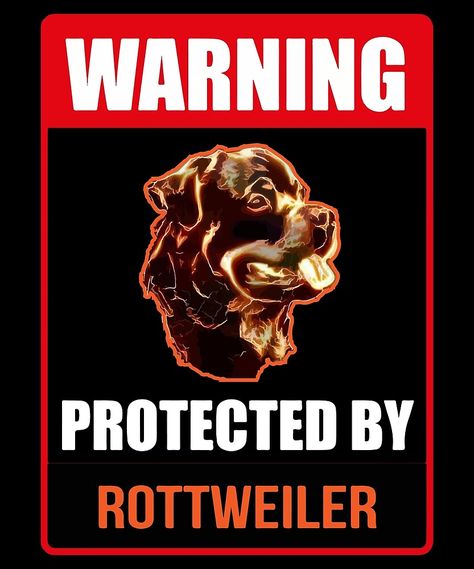 Beware Of Dog Sign Rottweiler, Beware Of Dog Sign, Beware Of Dog, Rottweiler Dog, Guard Dogs, Dog Signs, Animal Faces, Rottweiler, Dog Lovers