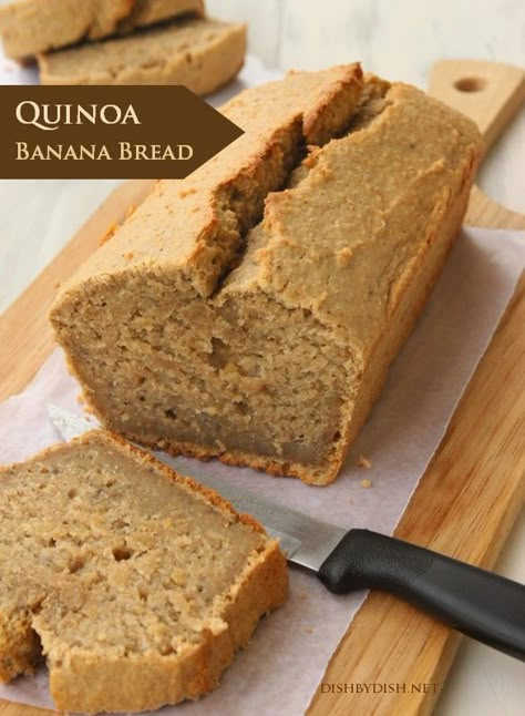 Coconut Quinoa, Cake Banana, Quinoa Recipes, Healthy Sweets, Healthy Baking, Healthy Treats, Carrot Cake, Healthy Desserts, Coconut Milk