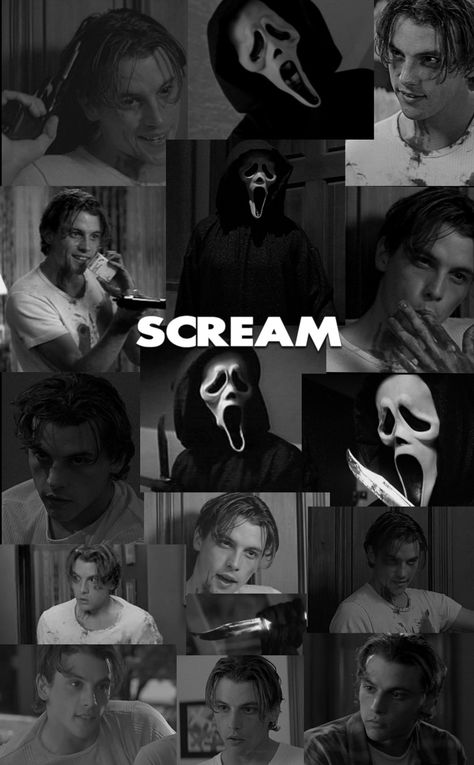 Scream Y2k Wallpaper, Ghost Face Lockscreen, Scream Wallpapers Billy, Billy Loomis Background, Scream Wallpapers Billy Loomis, Jigsaw Wallpaper Horror, Billy From Scream Wallpapers, Billie Scream, Billy And Stu Wallpaper