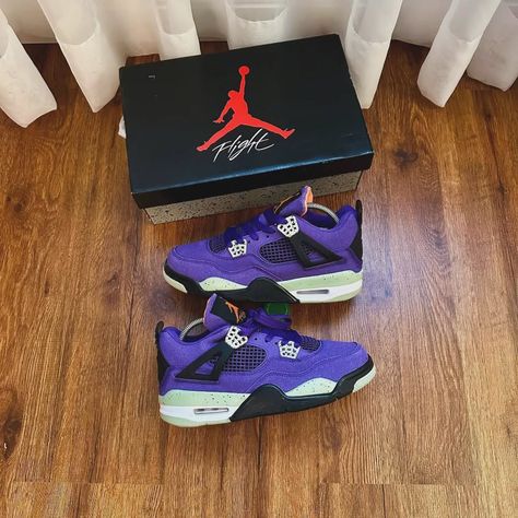 The Nike Air Jordan 4 retro canyon purple was designed to fit everyday wear, with a cushioned midsole for comfort. Size: 40-46 Link in bio to shop #thehypestrikeng Jordan 4 Retro Canyon Purple, Nike Air Jordan 4 Retro, Nike Air Jordan 4, Jordan 4 Retro, Air Jordan 4, Air Jordan 4 Retro, Nike Air Jordan, Air Jordan, Air Jordans