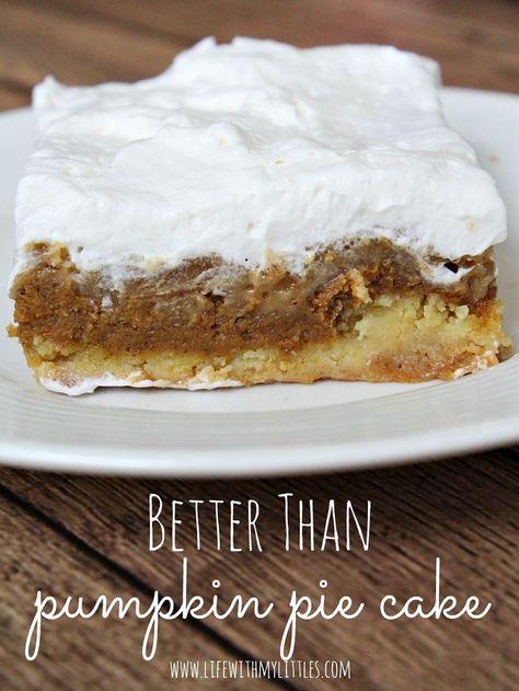 Pumpkin Pie Cake, Vegetarian Cake, Pumpkin Recipes Dessert, Perfect Thanksgiving, Fall Dessert, Pie Cake, Cupcake Cake, Pumpkin Dessert, Fall Baking