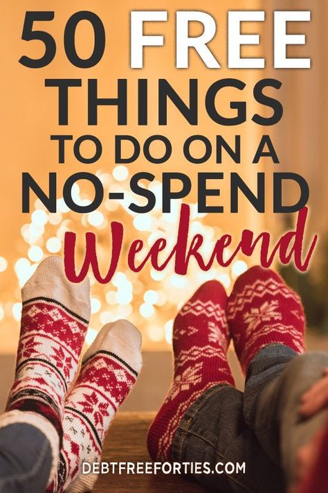 One of the first things that gets cut from every budget is expensive activities, right? Out the door goes all the lattes and visits to the movie theater. But finding free things to do turns out to be a lot easier than expected. Here's 50 free things to do on a no-spend weekend. #frugal #budget #budgeting #nospend Friends At Home, Things To Do With Friends, No Spend Challenge, Best Money Saving Tips, Living On A Budget, Budget Printables, Money Saving Challenge, Dave Ramsey, Frugal Tips