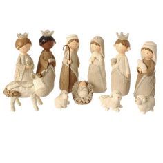 Children Nativity Set Kids Nativity Set, Nativity Sets For Sale, Ceramic Nativity Set, Ceramic Nativity, Nativity Manger, Nativity Scene Sets, Nativity Figures, Raz Imports, Nativity Sets