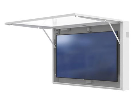 Ultralift - TV Lift, Projector Lift, Outdoor TV Cabinet - Made in Australia Outdoor Tv Cabinet Weatherproof, Weatherproof Tv Enclosure, Tv Cabinet Diy, Motorized Tv Mount, Pop Up Tv Cabinet, Outdoor Tv Mount, Mounted Tv Wall, Outdoor Tv Enclosure, Outdoor Tv Cabinet