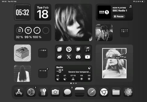 Ipad widgets Ipad Widget Layout, Widget Layout, Ipad Widgets, Bbc Radio 1, Grey Style, Bbc Radio, Grey Fashion, Ipad, Layout