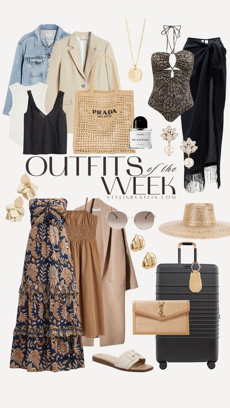 Day Vacation Outfits, Vacation Outfits Winter, Vacation Outfits Fall, Stylin By Aylin, Artistic Vibe, Outfits Of The Week, Look Plus Size, Vacay Outfits, Fun Clothes