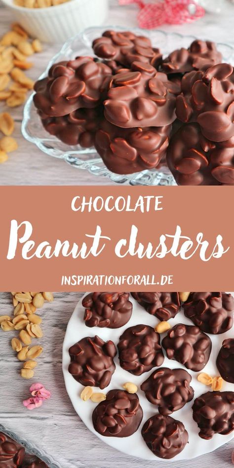 Peanuts And Chocolate Clusters, Chocolate Peanut Clusters Recipe, Chocolate Covered Peanut Clusters, Peanut Clusters Recipe, Clusters Recipe, Chocolate Peanut Clusters, Chocolate Clusters, Peanut Clusters, 2 Ingredient Recipes