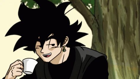 Black Scape Smug GIF - Black Scape Smug Goku - Discover & Share GIFs Moving Background, Gif Black, Anime Banner, Funny Looking Cats, Black Memes, Icon Gif, Dragon Ball Art Goku, Gif Images, Dragon Ball Super Art