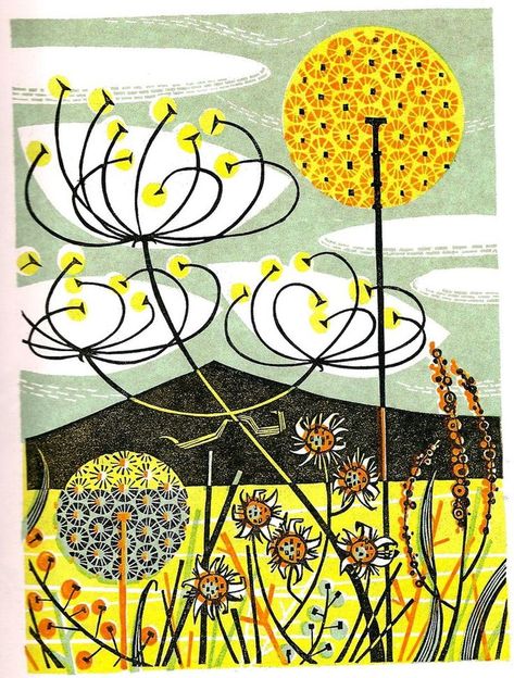 Illustration Art Flower, Linocut Printing, Jennifer Hall, Trendy Illustration, Angie Lewin, Natural Form Art, Lino Art, Gcse Art, Natural Forms