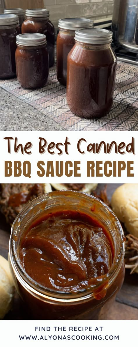 Canned Bbq Sauce, Best Homemade Bbq Sauce, Barbeque Sauce Recipe, Easy Bbq Sauce, Bbq Sauce Homemade Easy, Make Bbq Sauce, How To Make Bbq, Homemade Bbq Sauce Recipe, Pressure Canning Recipes