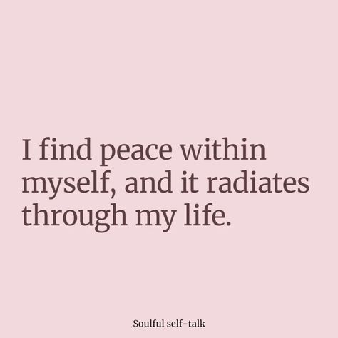 ✨ Embrace Your Inner Peace! 🌼 Today, let’s celebrate our tranquility with soothing affirmations! Remember, you are calm, centered, and in harmony! 💫✨ 🌟 I Am Peaceful Within! I cultivate serenity in my heart and mind, releasing all tension and negativity. 🌿✨ Each day is an opportunity to find stillness, trust in the journey, and embrace the calm that surrounds me. Surround yourself with positive energy, honor your feelings, and manifest a life filled with peace and joy! 🌈 Let’s build a comm... Releasing Negative Energy Affirmation, Affirmations For Peaceful Mind, Inner Peace Affirmations, Divorce Affirmations, Soothing Affirmations, Trust Affirmations, I Am Secure, Affirmation Board, Peace And Security