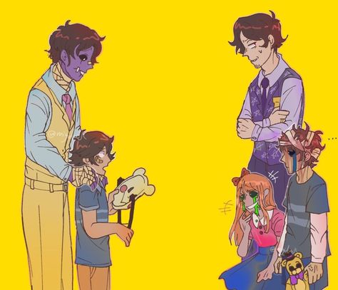 Physic Friend Fredbear, Glammike And Gregory, Glammike Art, Old Man Consequences Fnaf, Fnaf Office, Micheal Afton, Whatsapp Wallpapers Hd, Glamrock Freddy, Michael Afton