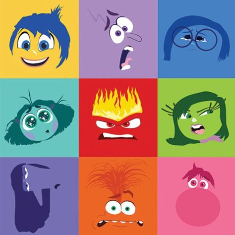 Inside Out Characters Joy, Inside Out 2 Painting, Inside Out 2 Fear, Embarrassment Inside Out, Inside Out 2 Characters, Anger Inside Out, Envy Inside Out, Inside Out Aesthetic, Inside Out Poster