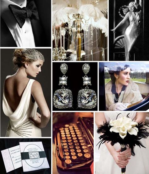 old hollywood glamour wedding | Swashbuckle The Aisle: A Vintage Hollywood Wedding: A 1930's and Board Vintage Hollywood Wedding, Old Hollywood Theme, Hollywood Glamour Wedding, Winter Wedding Fur, Hollywood Glam Wedding, 1930s Wedding, 1940s Wedding, Old Hollywood Wedding, Bridal Fur