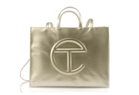 Medium Telfar, Telfar Bags, Telfar Bag, Purple Backpack, Gold Bag, Cotton Drawstring Bags, Luxury Designer Handbags, Woman Bags Handbags, Pretty Bags