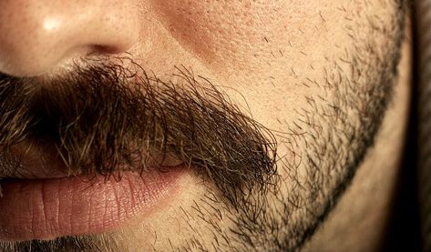 The beard style featuring thick mustache and heavy-stubble is called BeardStache. Here's how to grow it. Beard Stubble, Beard Stache Style, Beard Stache, Stubble And Mustache, Beardstache Styles, Mens Mustache Styles, Stubble Stache, Beard Aesthetic, Curled Mustache