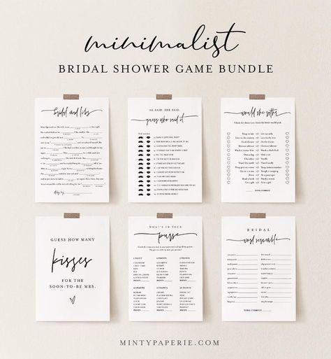 Wedding Bar Menu Template, Couple Shower Games, Bride Game, Bridal Shower Bingo, Last Minute Wedding, Bridal Bingo, Bridal Games, Bridal Shower Printables, Whats In Your Purse