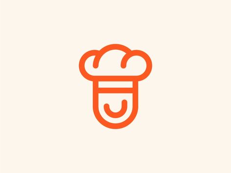 Cook Logo Design, Bread Logo Design, Cooking Logo Design, Cook Logo, Bread Logo, Catering Logo, Cooking Logo, Food Logo Design Inspiration, Cloud Kitchen