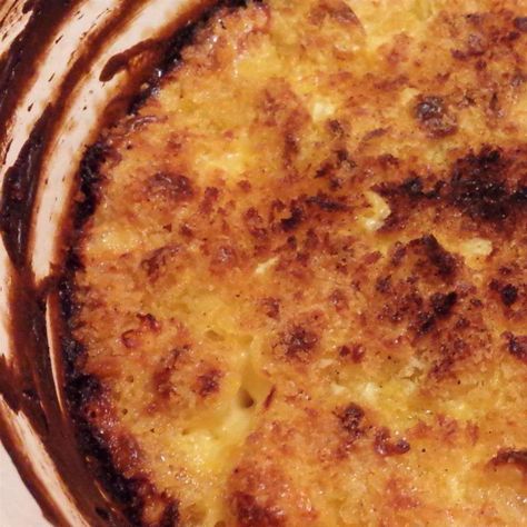 Dutch Oven Macaroni and Cheese | Allrecipes Low Fodmap Mac And Cheese, Oven Macaroni And Cheese, Oven Mac And Cheese, Gluten Free Bread Crumbs, Dutch Oven Cooking, Pasta Ingredients, Dutch Oven Recipes, Low Fodmap Recipes, Panko Bread Crumbs