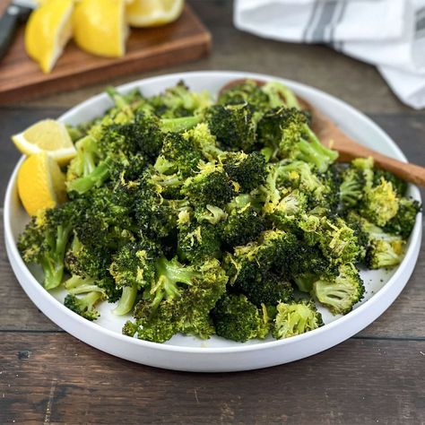 Lemon Butter Broccoli, Roasted Whole Eggplant, Easy Broccoli Cheese Soup, Sauce For Broccoli, Butter Broccoli, Broccoli Cheese Soup Recipe, Broccoli Lemon, Cheese Soup Recipe, Easy Broccoli