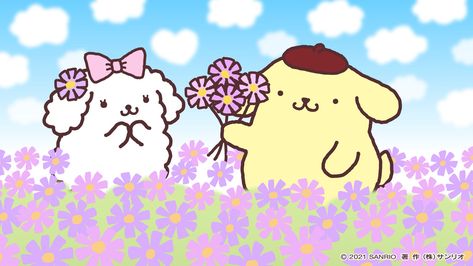 Dog Hello, Smelly Dog, Pretty When You Cry, Sanrio Wallpaper, Kitty Wallpaper, Hello Kitty Wallpaper, Sanrio Characters, Cute Characters, Cute Cartoon Wallpapers