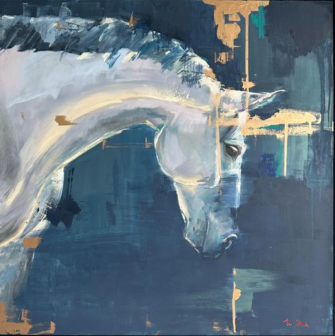 Contemporary Horse Paintings, Equine Art Abstract, Abstract Horse Art, Equine Artwork, Horse Oil Painting, Abstract Horse Painting, Abstract Horse, Horse Illustration, Horse Artwork