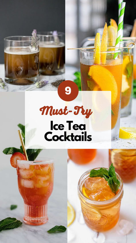 Iced Tea Cocktails Tea Alcohol Drinks Cocktails, Ice Tea Cocktails Alcohol, Alcoholic Tea Drinks Cocktails, Tea Based Drinks, Tea Cocktails Alcohol, Iced Tea Alcohol Drinks, Ice Tea Drinks, Ice Tea Cocktails, Alcoholic Iced Tea