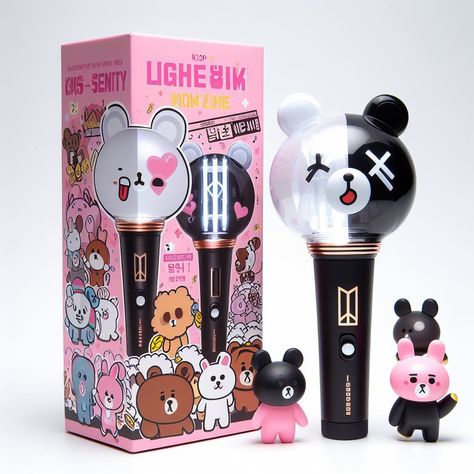 Light stick made with Bing. I can create light stick for you Lighstick Fanmade, Lightstick Ideas, Pop Light, Black Woman Artwork, Light Stick, Pop Idol, Danganronpa, Kpop Idol, I Can