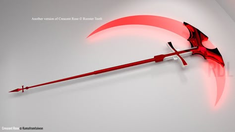 Fantasy Scythe With Chain, Dual Scythe Designs, Cyberpunk Scythe, Futuristic Scythe, Black Scythe Design, Moon Scythe, Red Scythe, Scythe Designs, Scythe Design